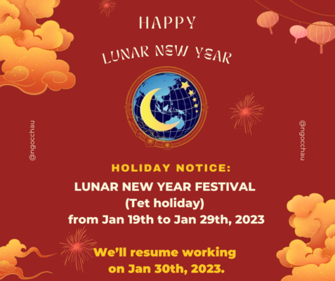 Ngoc Chau Company Announces The Lunar New Year Holiday
