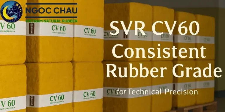 SVR CV60 - Consistent Rubber Grade for Technical Precision
