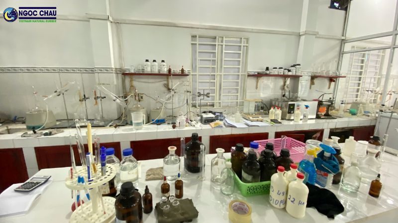 test the quality of natural rubber latex
