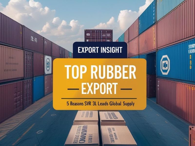 natural rubber for export