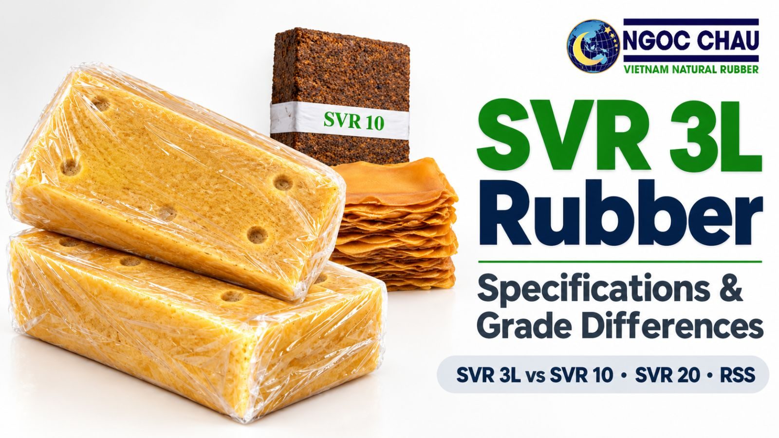 recognize the differences of SVR 3L rubber
